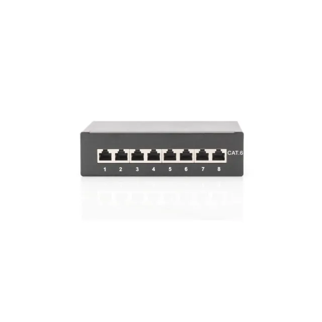 DIGITUS Desktop 8-Port CAT6 Patch Panel