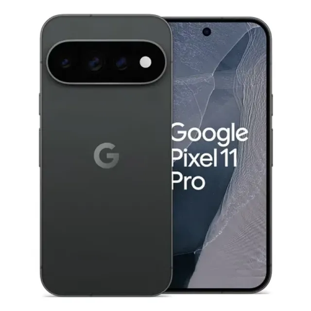 Google Pixel 11 Pro Mobiltelefon - 1000 GB - 6.3" - 5G - Android - Sort