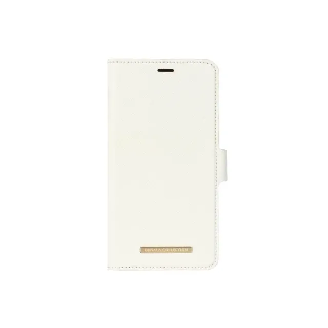 ONSALA Mobile Wallet Saffiano White iPhoneXs Max