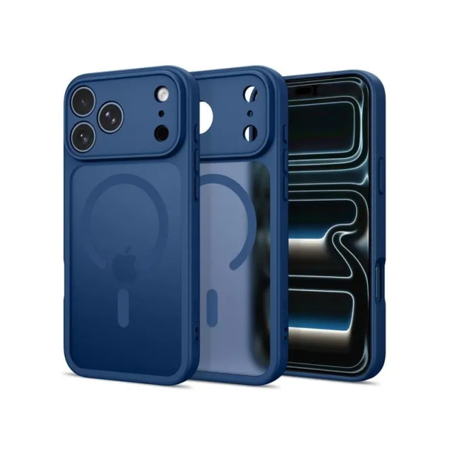 Tech-Protect BasicMag MagSafe Case for iPhone 17 Pro / 18 Pro - Dark Blue Matte