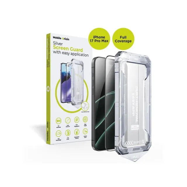 Mobile Origin Screen Guard with easy application - iPhone 17 Pro Max