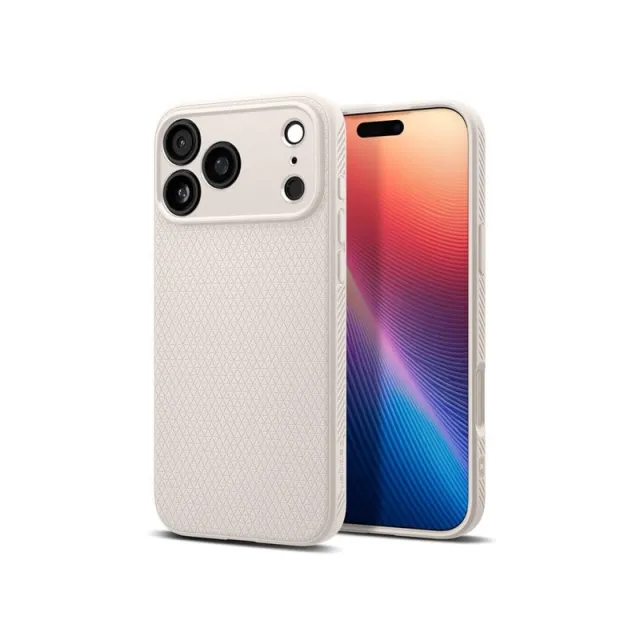 Spigen Liquid Air - natural titanium - iPhone 17 Pro