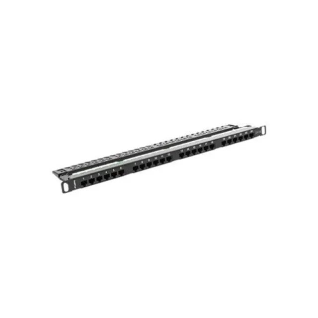 Lanberg PPU5-0024-B - patch panel - 0.5U - 19"