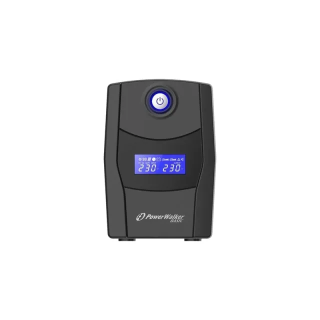 BlueWalker 10121080 - PowerWalker Basic VI STL - 1000VA/600W - Line Interactive UPS