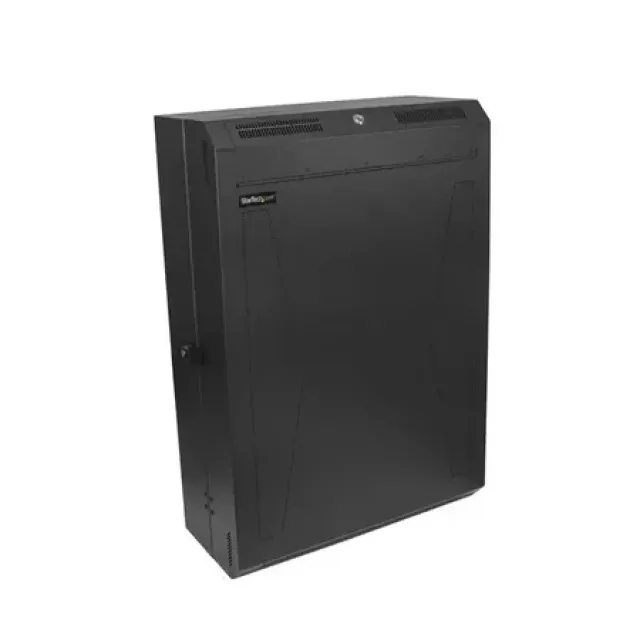 StarTech RK630WALVS - 6U - Wall mounted rack - Sort