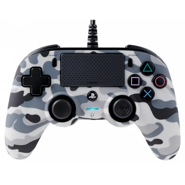 Nacon Compact Controller (Camo Grå) Konsol - GEEKD.dk