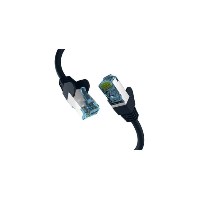 M-CAB EFB-Elektronik patch cable - 15 cm - black - Sort - 0.1m