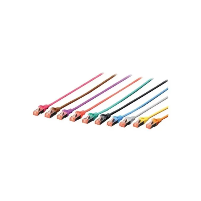 DIGITUS patch cable - 10 m - grey - Grå - 10m