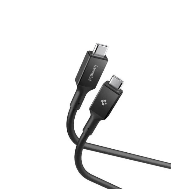 Spigen Essential USB C to USB C 240W Cable - black EB24012CC