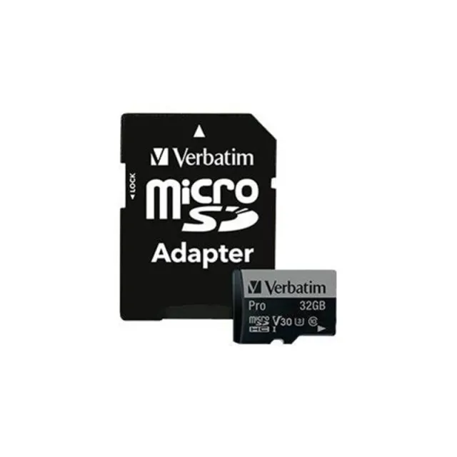 Verbatim Pro U3 microSD/SD - 90MB/s - 32GB