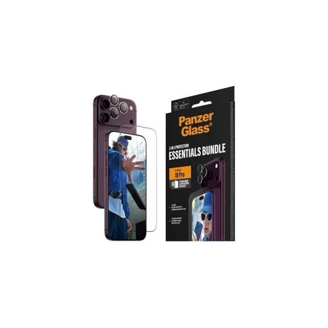 PanzerGlass 2-in-1 Essentials Bundle Apple iPhone 18 Pro Max