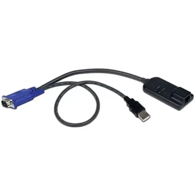 DELL A7485901 KVM Kabel - VGA - USB - USB - Sort