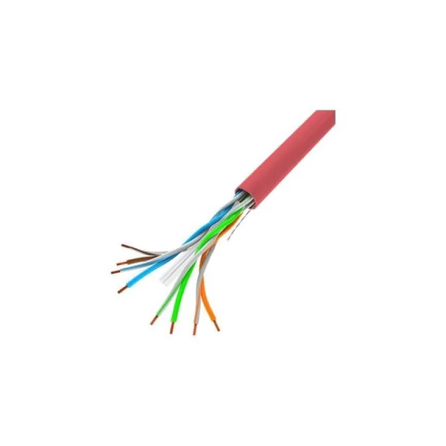 Lanberg bulk cable - 305 m - red - Rød - 305m