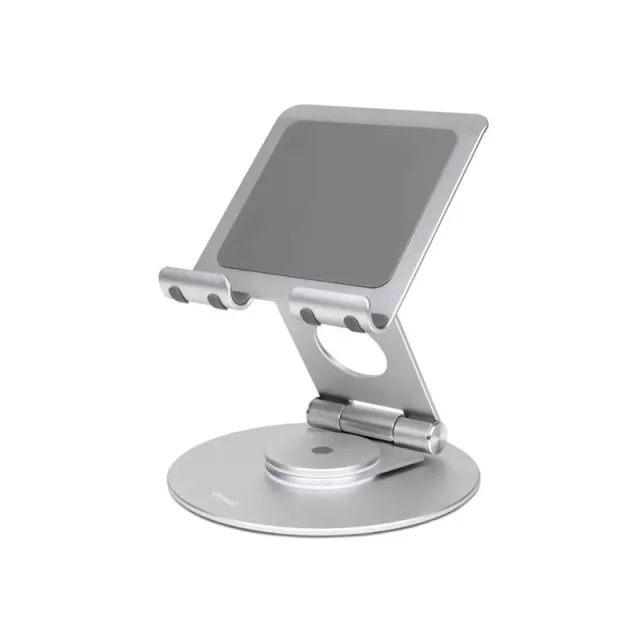 Desire2 Tablet Stand Dual Pivot 360 Silver