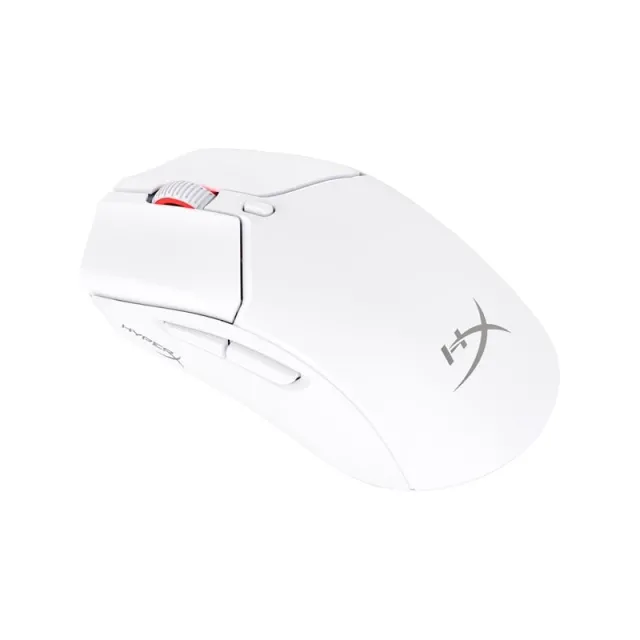 HyperX Pulsefire Haste 2 Wireless - White - Mus - Optisk - 6 knapper - Hvid
