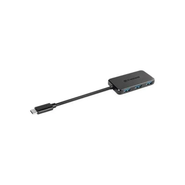 Transcend HUB2C USB hub - 4 ports - Sort