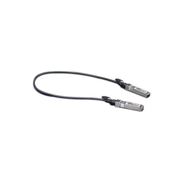 PLANET 10GBase direct attach cable - 50 cm - Sort - 0.5m
