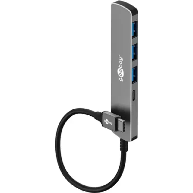 Goobay 79158 Kabel - 0.1"" - Grå
