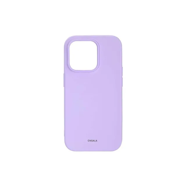 ONSALA Phone Case Silicone Purple - iPhone 14 Pro