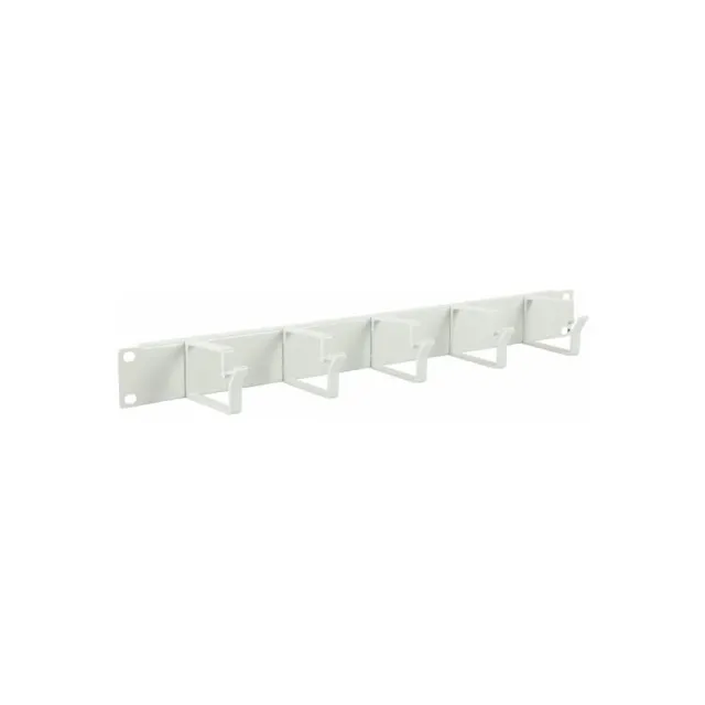 Lanview by Logon - rack cable organiser (horizontal / vertical) - 5 hooks - 1U