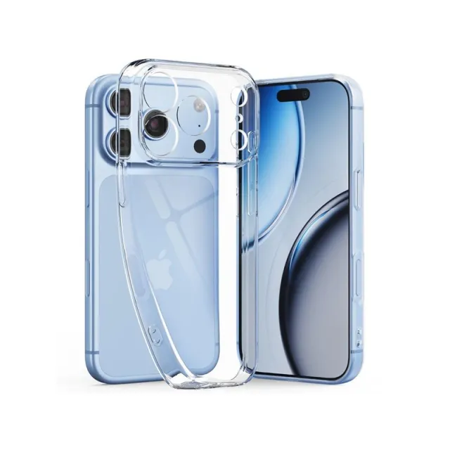 Tech-Protect FlexAir Case for iPhone 17 Pro / 18 Pro - Transparent