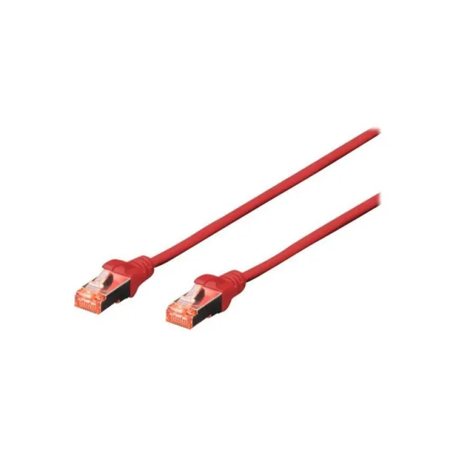 DIGITUS Professional patch cable - 50 cm - red - Rød - 0.5m