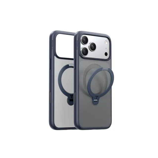 Torras Ostand Q3 Spin - midnight blue - iPhone 17 Pro Max