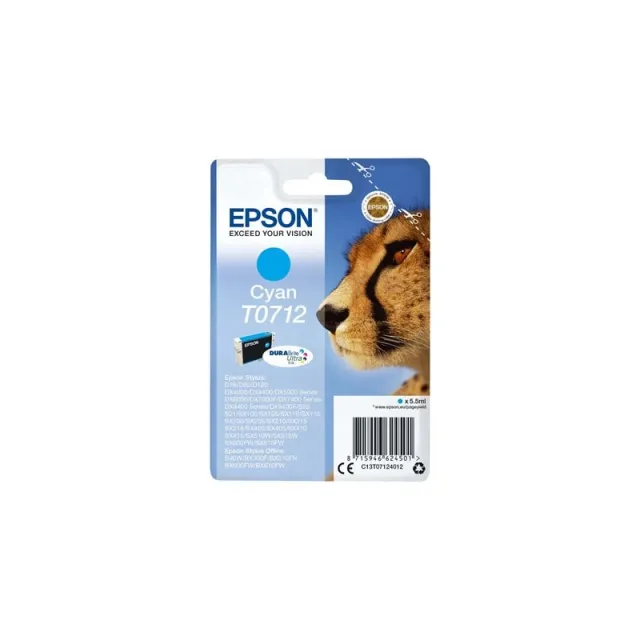 Epson T0712 - Cyan Ink