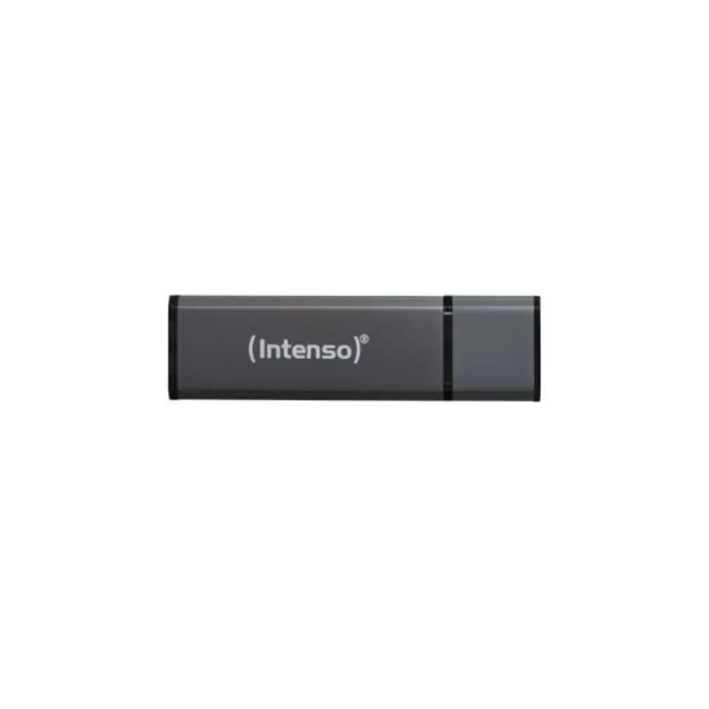 Intenso Alu Line - Sort - 16GB - USB Stick