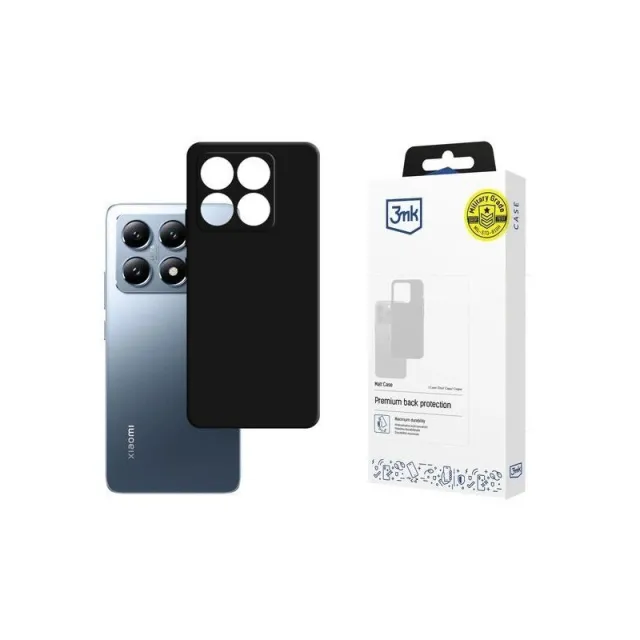 3mk Matt Case for Xiaomi 14T - black