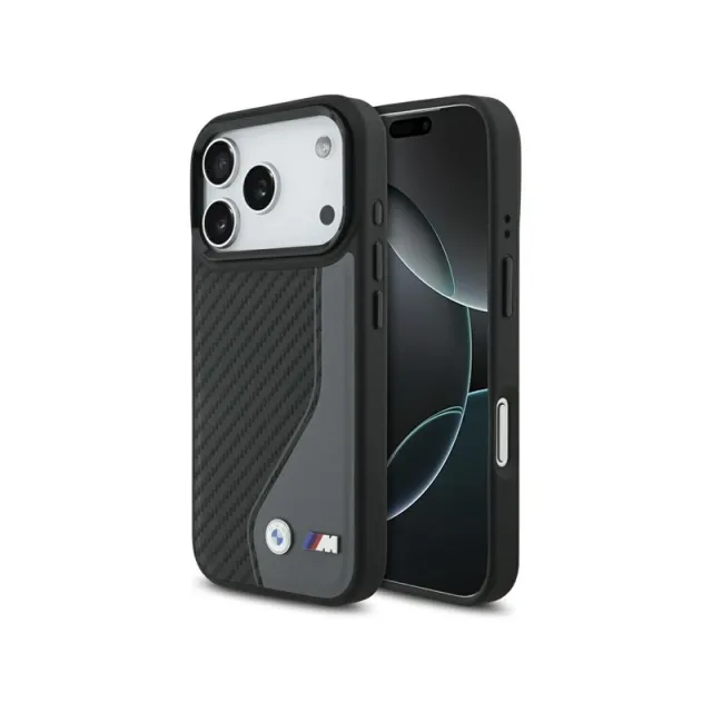 BMW M Carbon Logo MagSafe case for iPhone 17 Pro - graphite