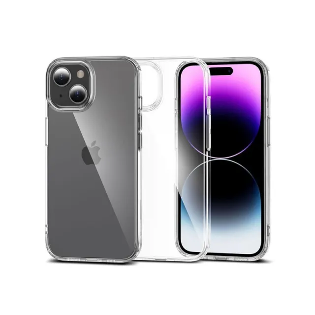 Tech-Protect FlexAir Hybrid Case for iPhone 15 - Transparent