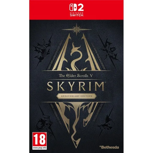 The Elder Scrolls V: Skyrim (Anniversary Edition) - Code in a Box - Nintendo Switch 2 - RPG