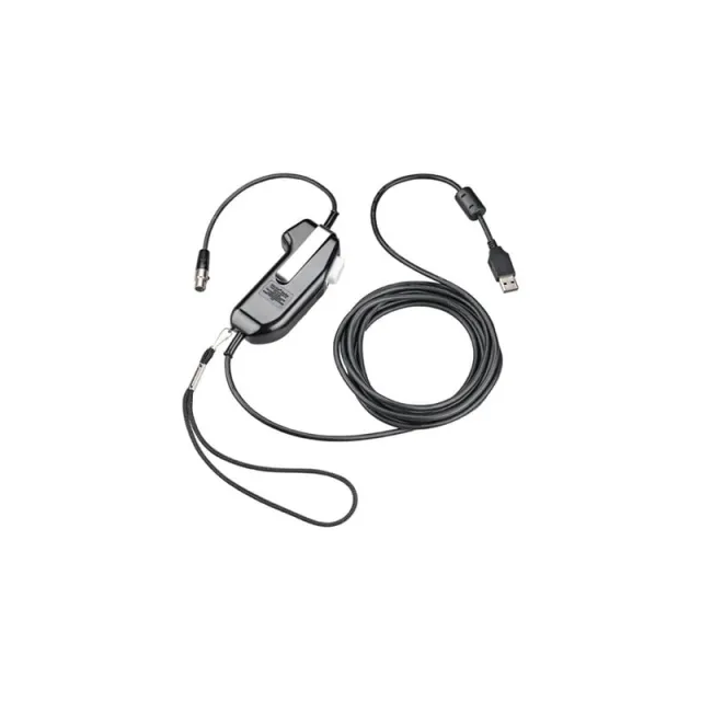 Poly - PTT (push-to-talk) headset adapter for headset - monaural no serial - TAA Compliant