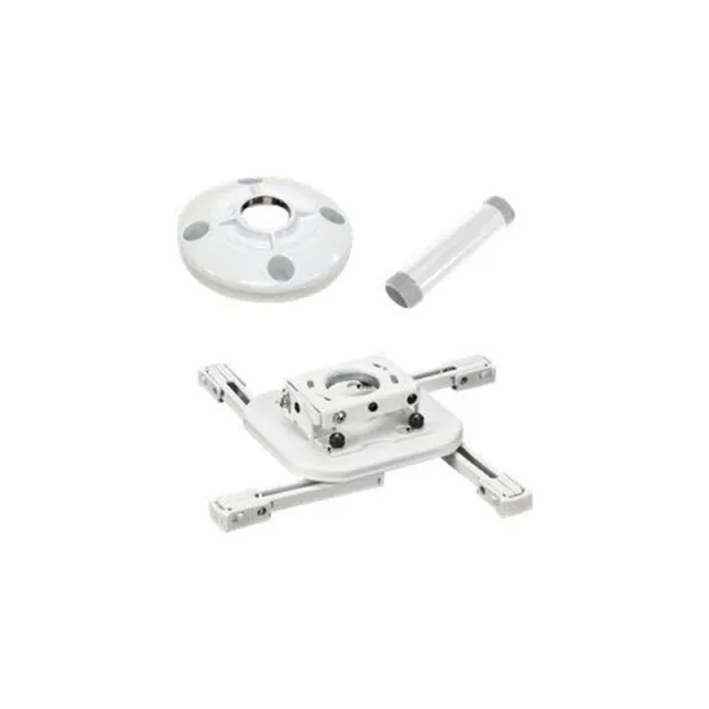 Chief Mini Universal RPA Projector Mount - Includes Projector Mount 6" Ceiling Plate and 3" Extension Column - White