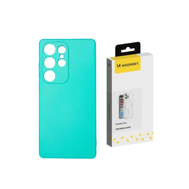 Wozinsky Silicone Case for Samsung Galaxy S24 FE - Mint