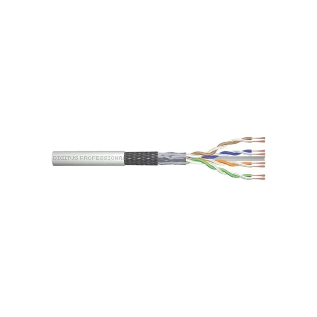 DIGITUS Professional bulk cable - 305 m - grey - Grå - 305m
