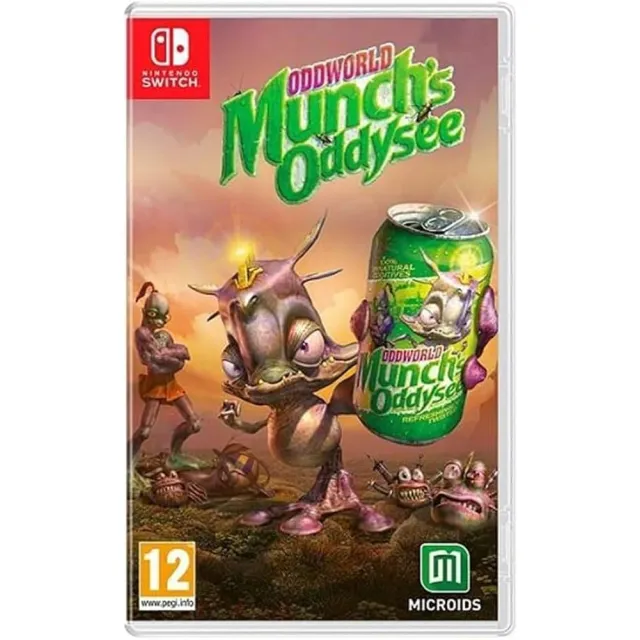 Oddworld Munch's Oddysee (Code in Box)  -  Nintendo Switch Nintendo Switch Spil - GEEKD.dk