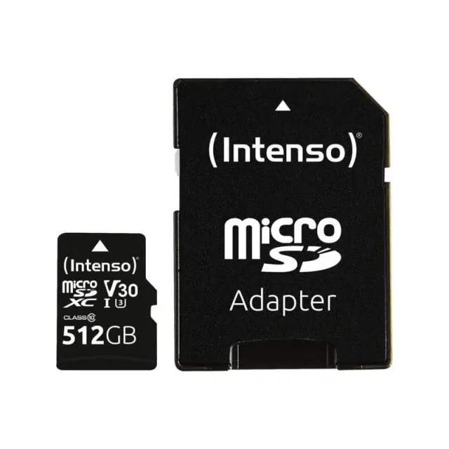 Intenso microSD UHS-I Professionel - 100MB/s - 512GB