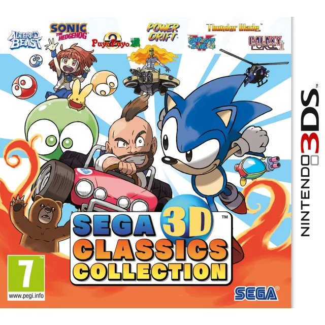 SEGA 3D Classics Collection Nintendo 3DS Spil - GEEKD.dk