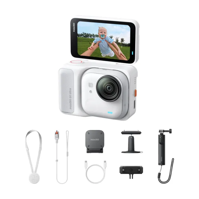 Insta360 GO Ultra Creator Bundle - Arctic White