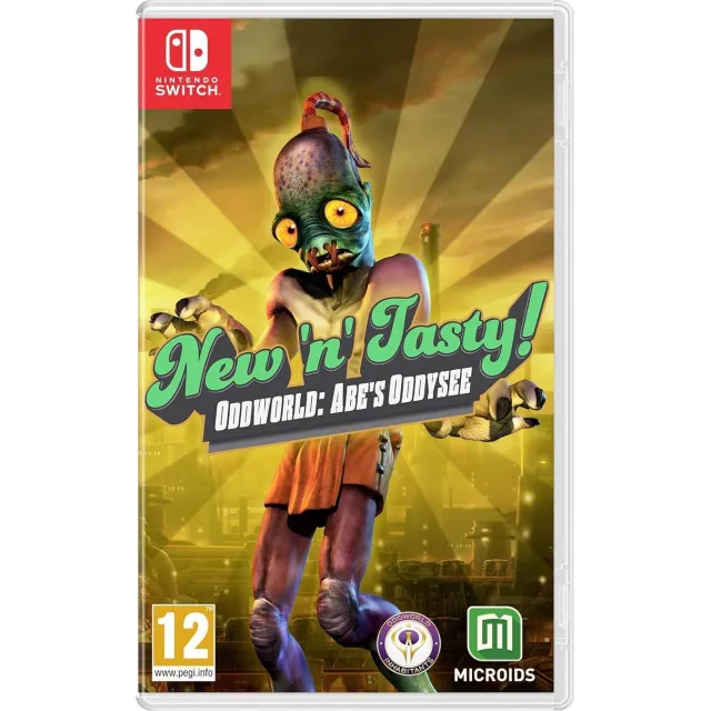 Oddworld: New ‘n’ Tasty (Code in Box)  -  Nintendo Switch Nintendo Switch Spil - GEEKD.dk