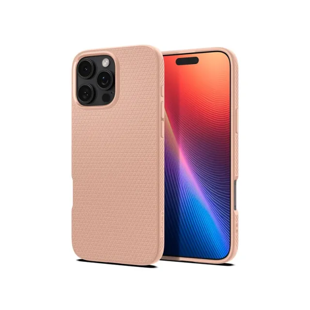 Spigen Liquid Air - rose titanium - iPhone 16 Pro Max