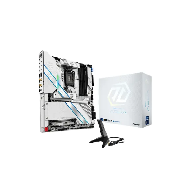ASRock Z890 TAICHI AQUA Bundkort - Intel Z890 - Intel LGA1851 - DDR5 RAM - Extended ATX