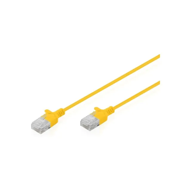 DIGITUS patch cable - yellow - Gul