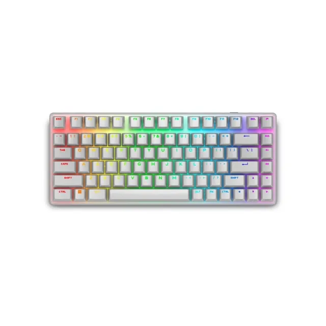 Dell Alienware Pro Wireless Gaming Keyboard - keyboard - QWERTY - US - lunar light - Gaming Tastatur - Amerikansk engelsk - Hvid