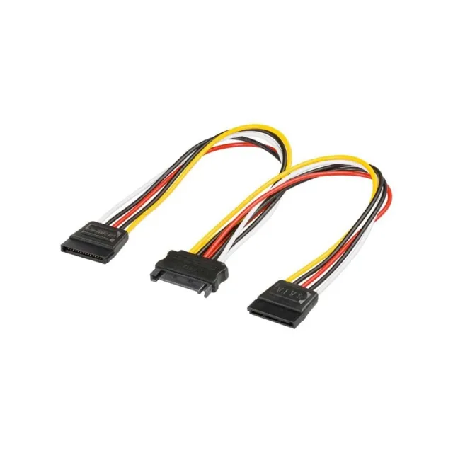 Pro SATA Power Cable x2 - 0.20m