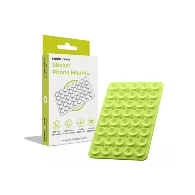 Mobile Origin Sticker Phone Mount O1 - green