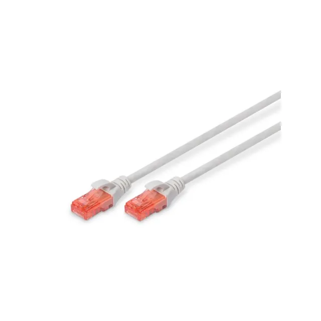 DIGITUS CAT 6 U-UTP Patch Cord - 30m - Grå - 30m