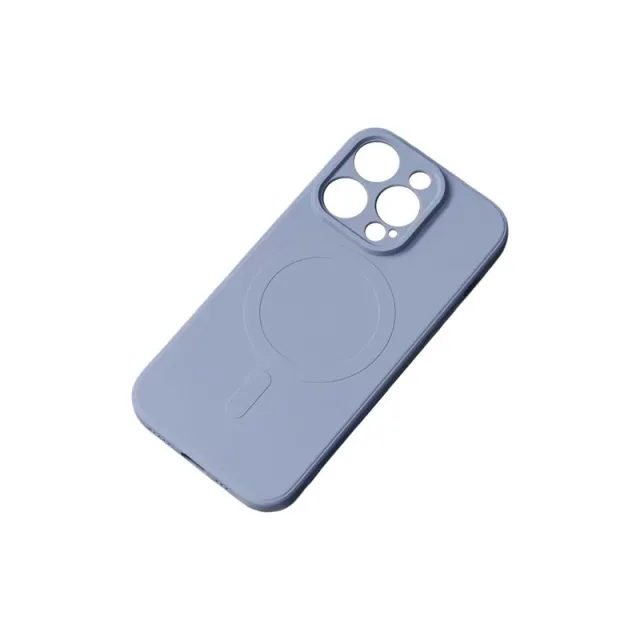 Hurtel MagSafe Compatible Silicone Case for iPhone 15 Plus Silicone Case - Gray